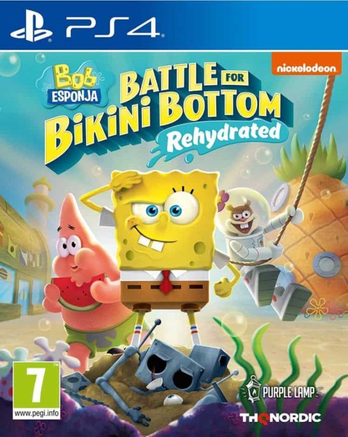 Spongebob Squarepants Rehydrated PS4