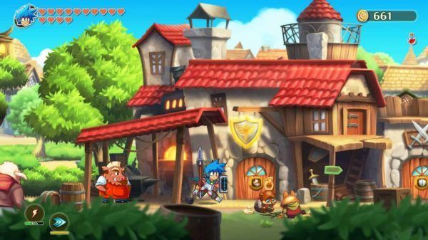 Monster Boy and the Cursed Kingdom PS4 - Imagen 2