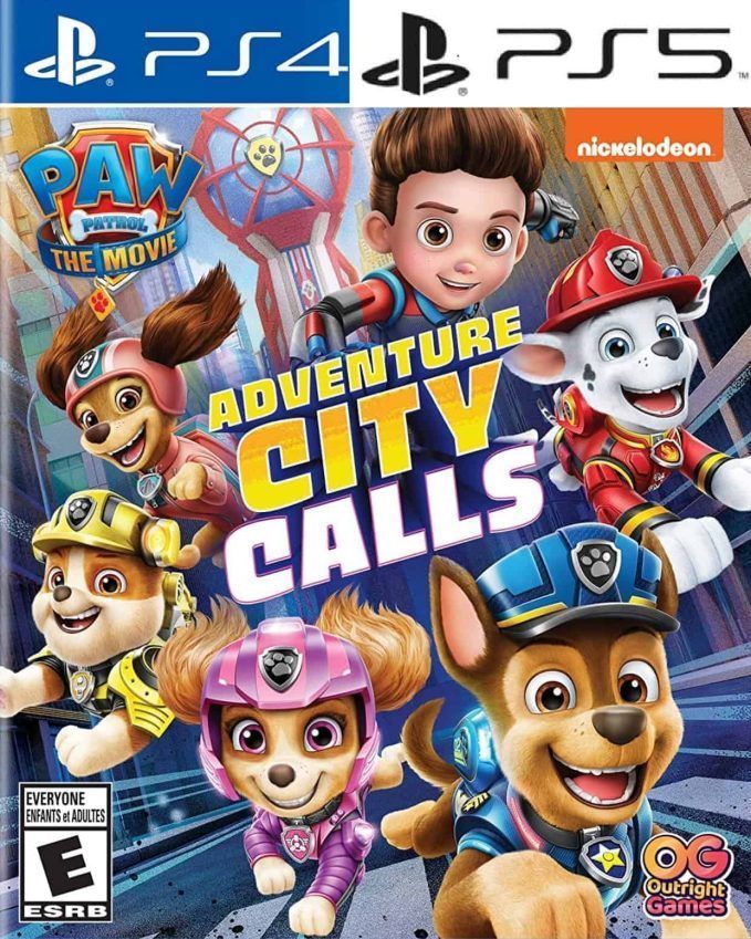 PAW Patrol The Movie Adventure City Calls PS4 | PS5