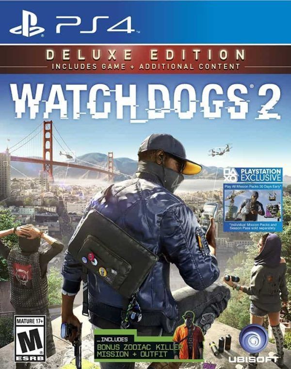 Watch Dogs 2 Deluxe Edition PS4