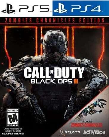 Call of Duty Black Ops 3 Zombies Chronicles Edition PS4