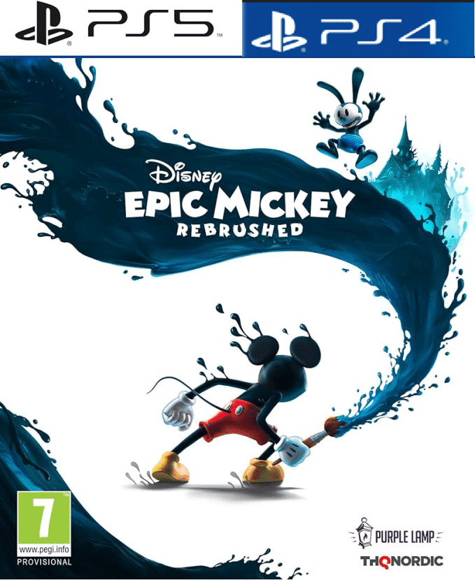 Disney Epic Mickey Rebrushed PS4 PS5