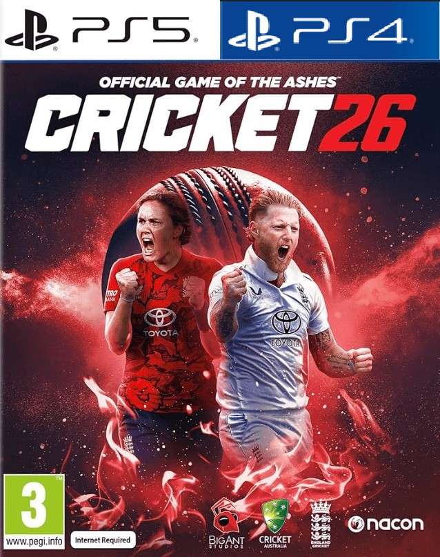 Cricket 26 The Official Game of the Ashes PS4 PS5
