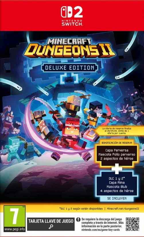 Pre-order Minecraft Dungeons II Switch 2