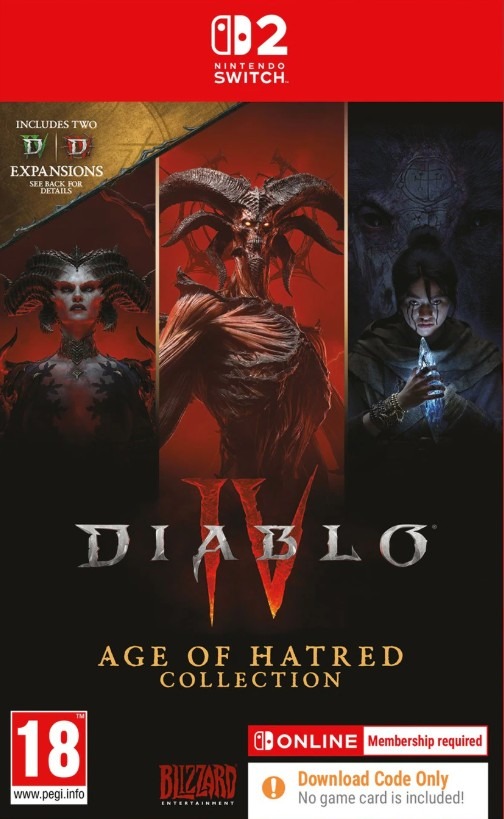 Diablo 4 Age of Hatred Collection Switch 2