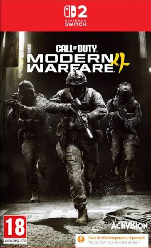 Pre-order Call of Duty Modern Warfare 4 COD MW4 Switch 2